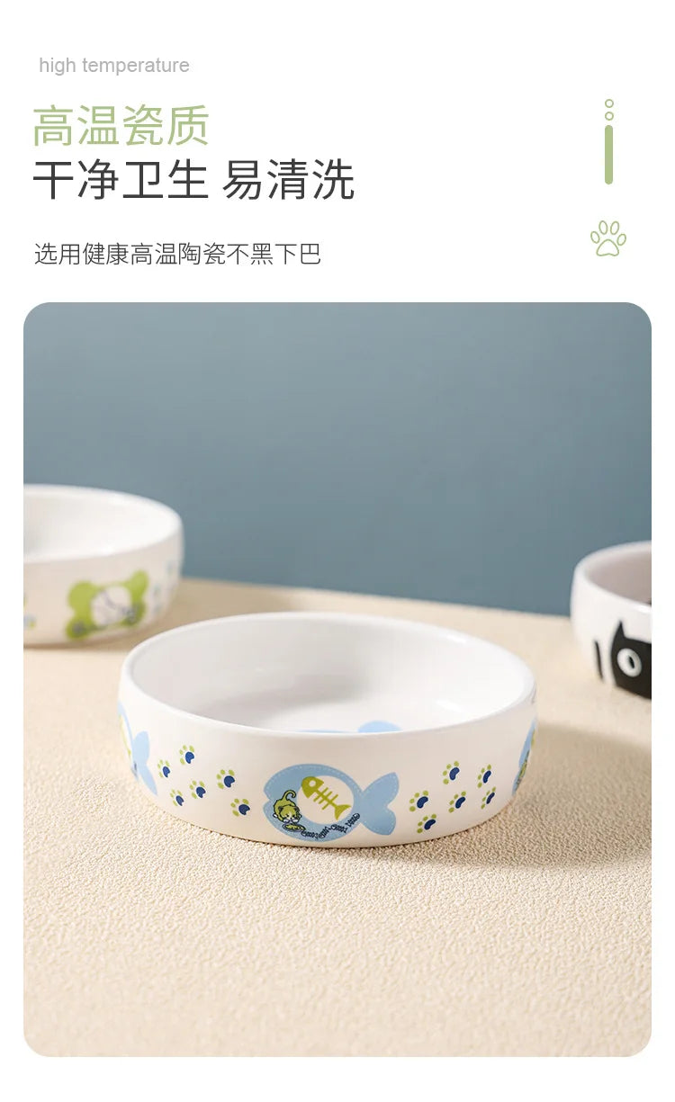 Bát Sứ Ăn Uống Cho Chó Mèo Đa Năng Tiện Lợi - Daisan Mart