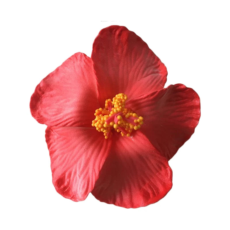 Kẹp Tóc Hoa Plumeria & Hibiscus - Trang Sức Mùa Hè