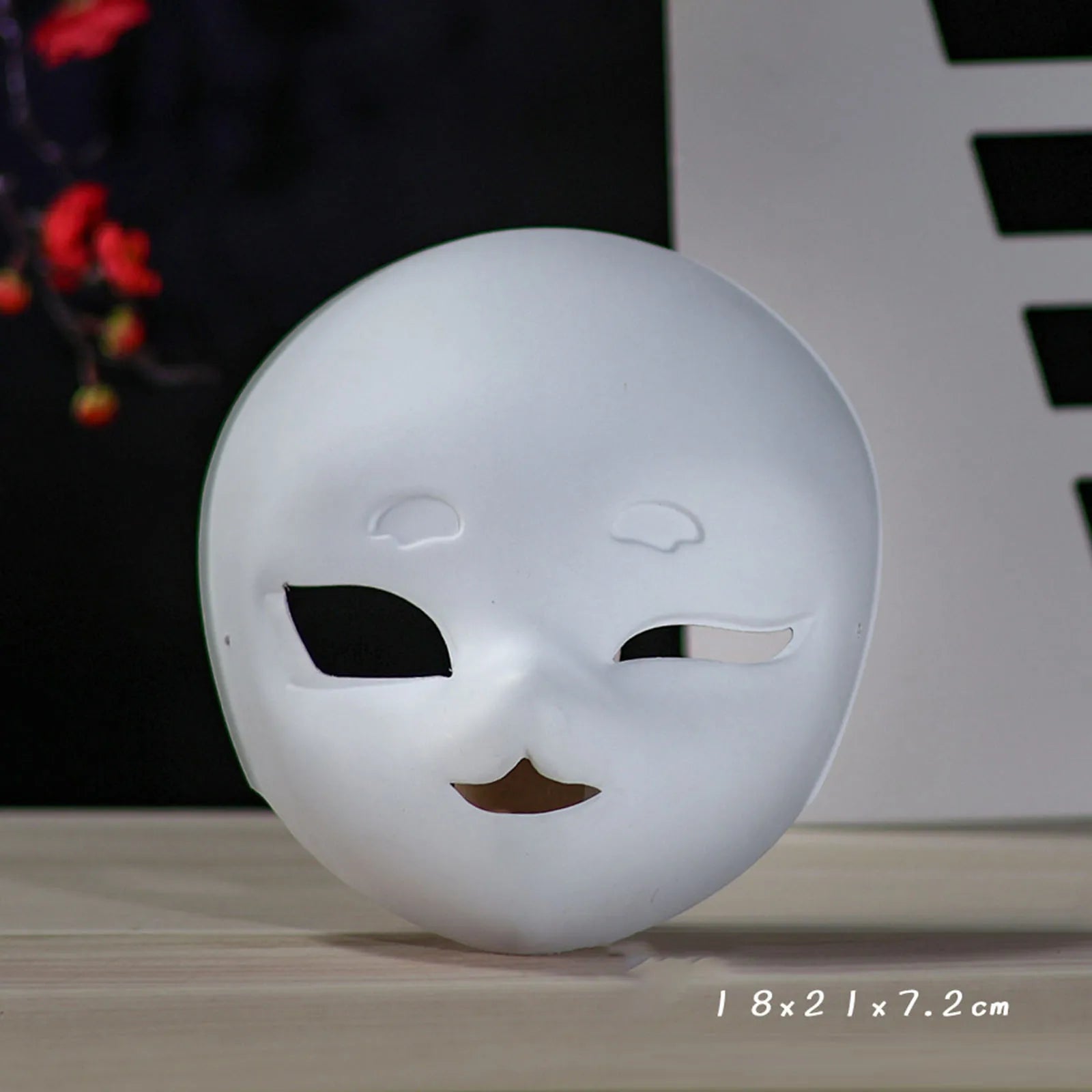 Mặt Nạ Trắng DIY Vẽ Trang Trí Hóa Trang Halloween