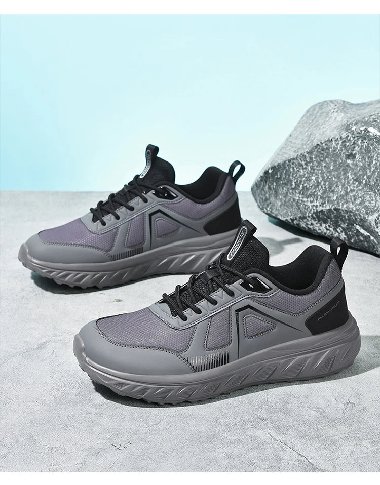 Men's Running Shoes Wide Sole Breathable Anti-Slip
