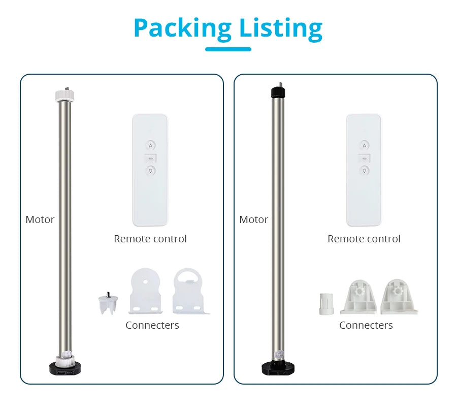 Zemismart WiFi Zigbee Smart Roller Blinds USB Charging