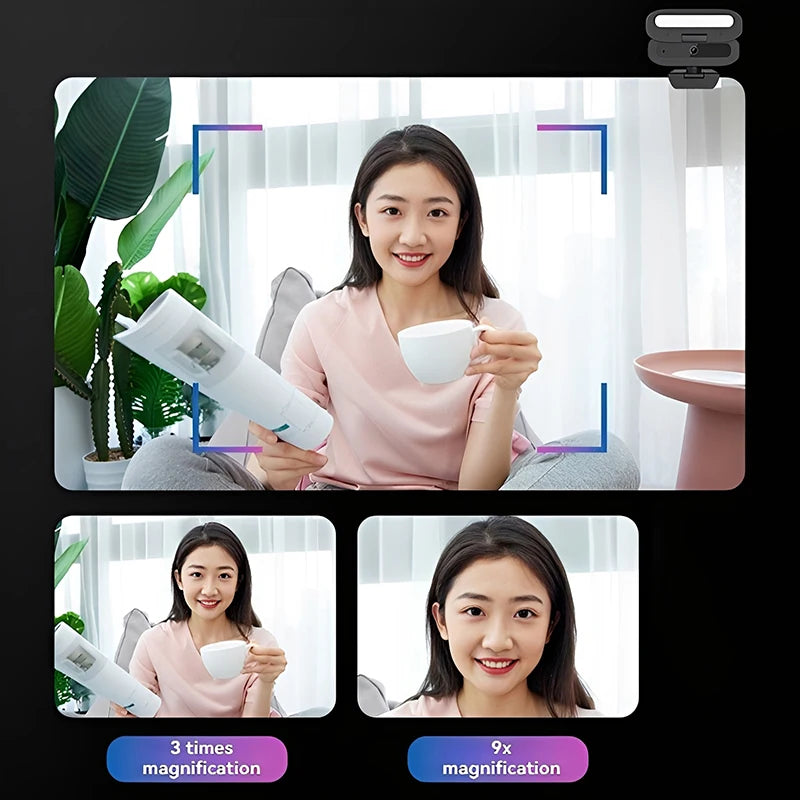 Xiaomi Webcam 4K 60FPS Livestream Pro Mic LED 2025