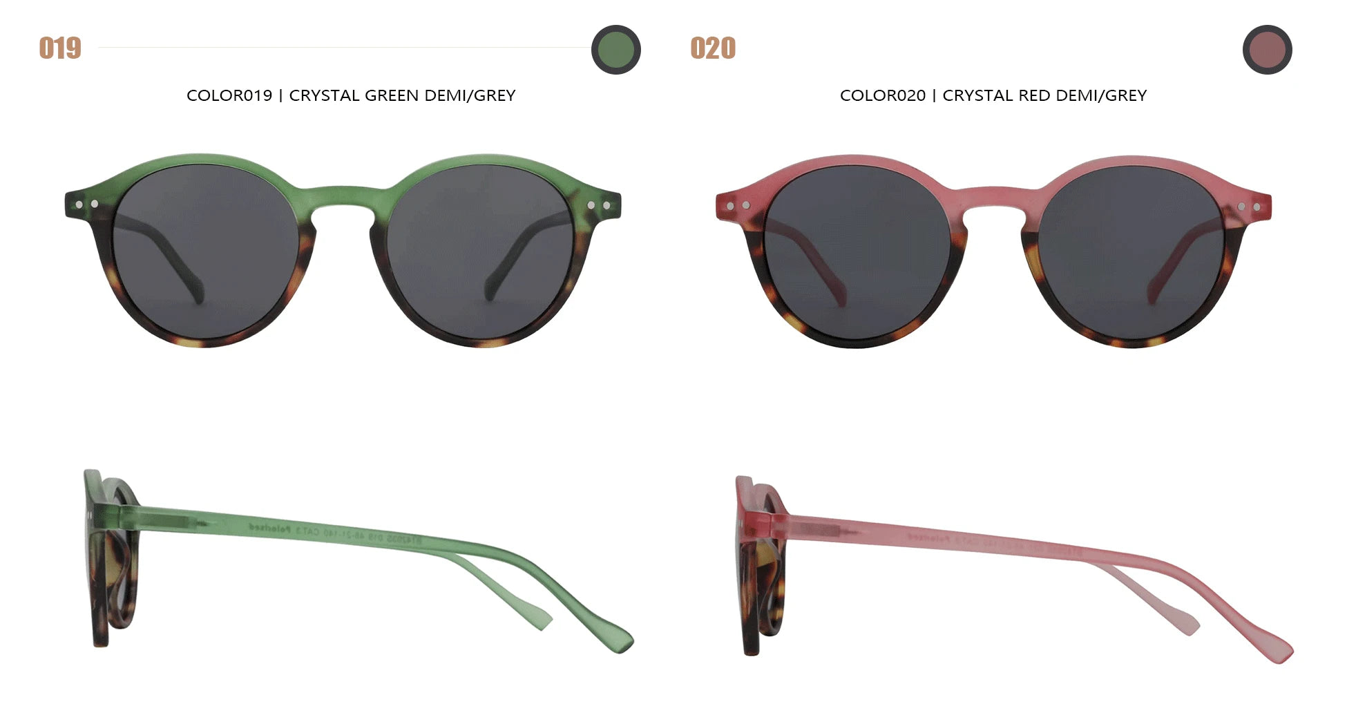 Kính Mát ZENOTTIC Retro Tròn Unisex Chống UV400