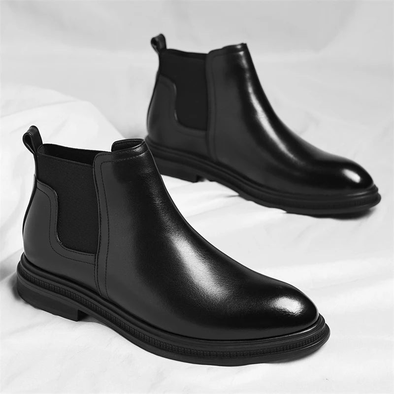Men's Chelsea Boots - Soft Leather - Luxurious &amp; Elegant