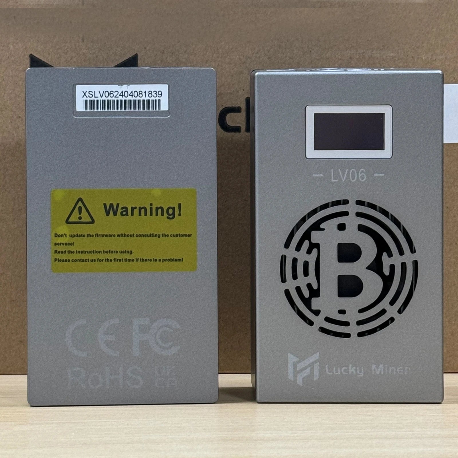 Bitcoin Miner LV06 500GH/S BM1366 13W BTC BCH BSV DGB SHA256 Solo Crypto Mining Lottery Miner Silent Miner Machine Lucky Miner - Daisan Mart