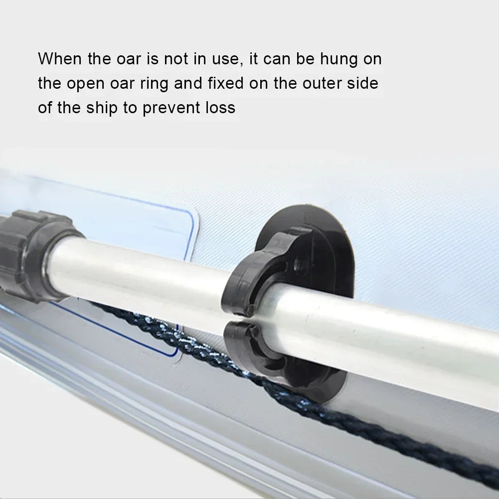 4/2 Pcs Kayak Paddle Clips Plastic Inflatable Boat Paddle Holder Paddle Storage Holder for Kayak Canoe Rowing Boat Accessories