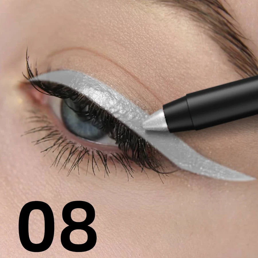 10 Color Gothic Style Waterproof Eyeliner