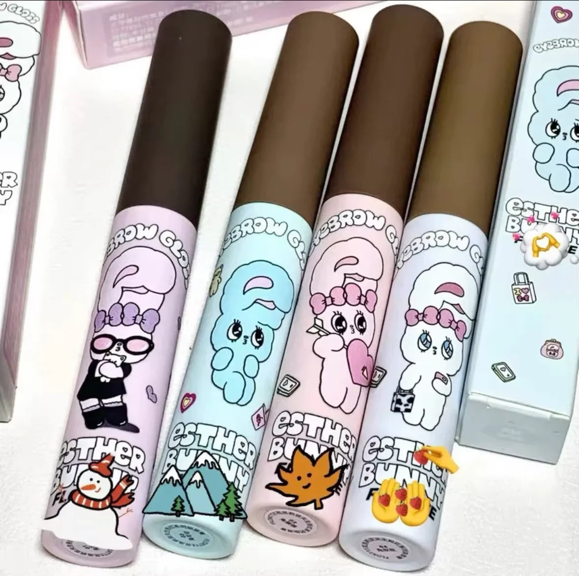 FLORTTE Bunny Soft, Smooth, Long-Lasting Eyebrow Dye