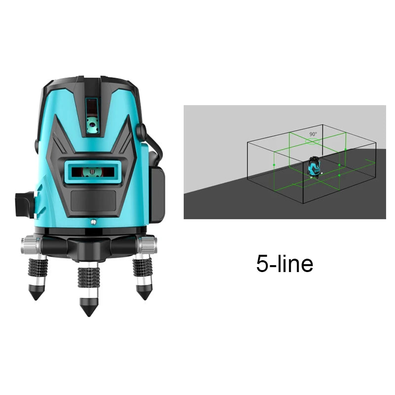 Máy Cân Bằng Laser Xanh 360° Tự Động Định Vị Công Nghiệp - Daisan Mart