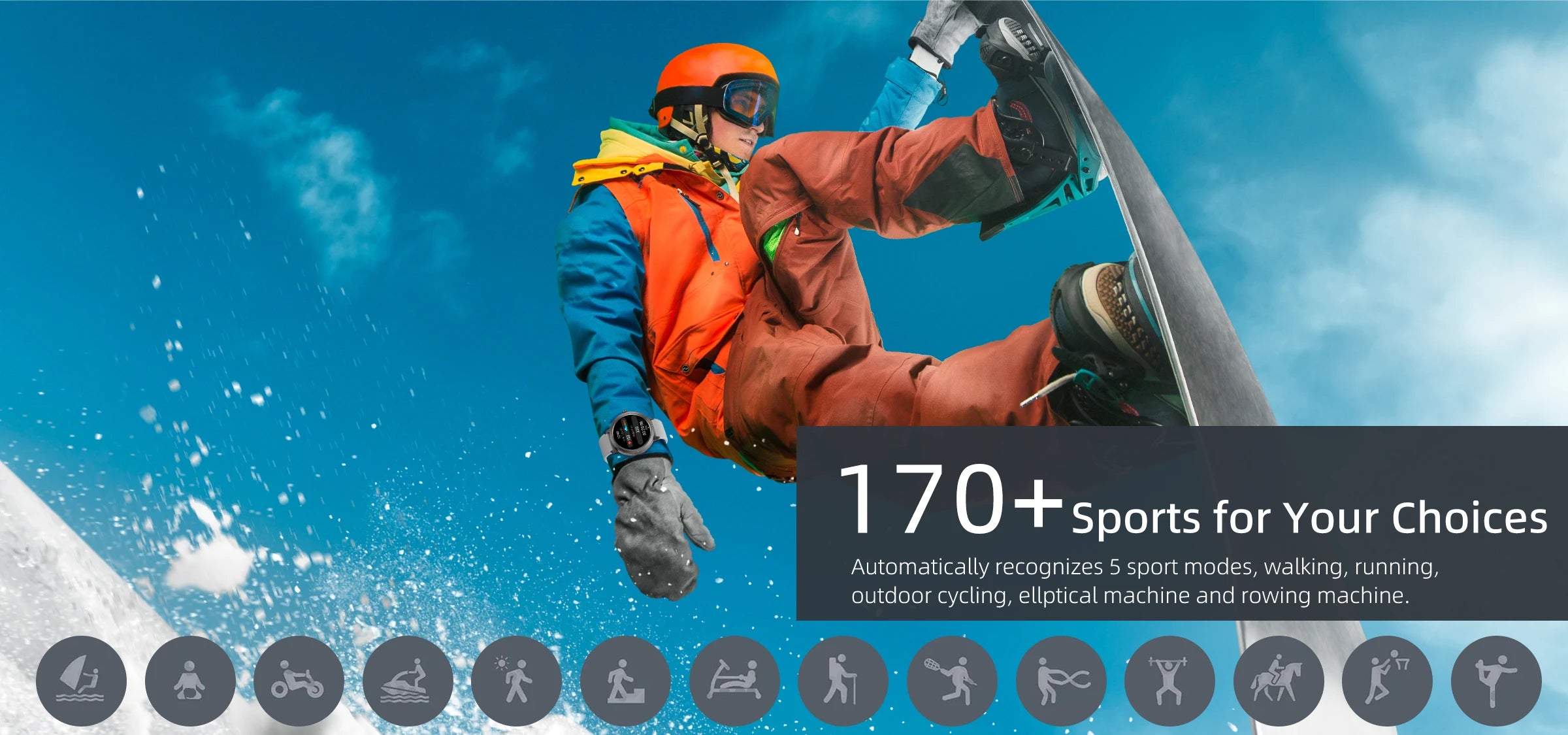 Đồng hồ thông minh nữ GPS, đàm thoại, chống nước 5ATM