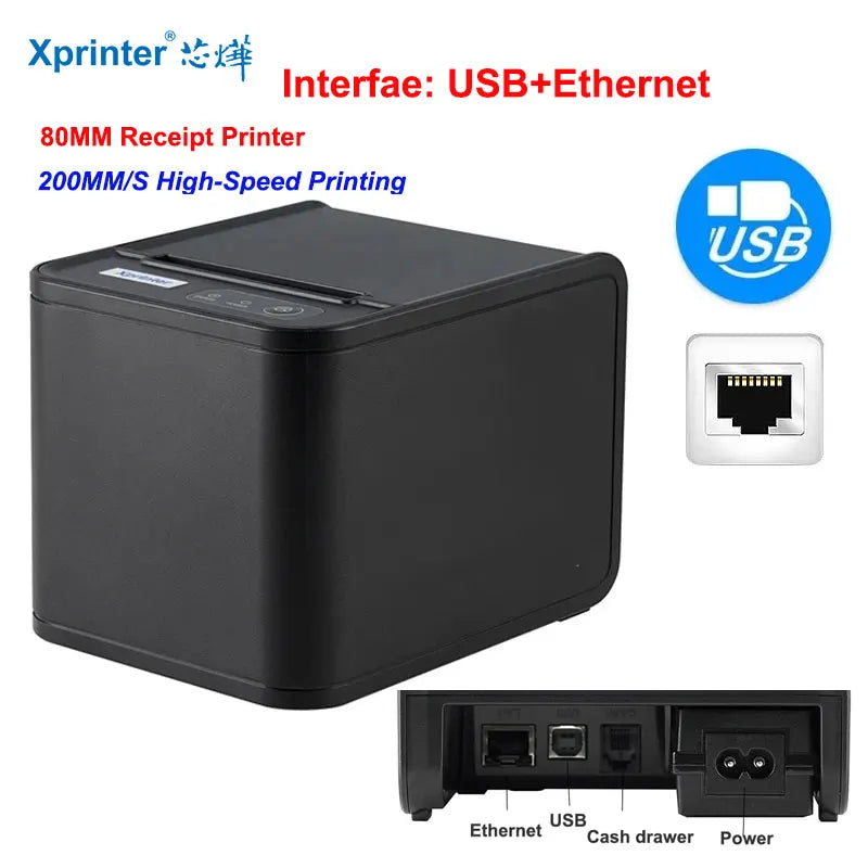 Máy In Hóa Đơn Xprinter 80MM Tự Cắt Cho Siêu Thị - Daisan Mart