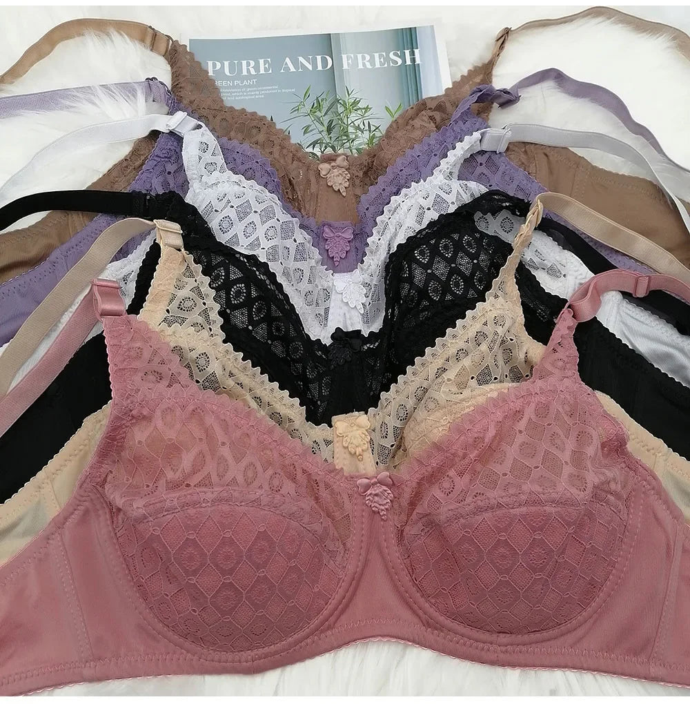 Comfortable Supportive Lace Bra C18