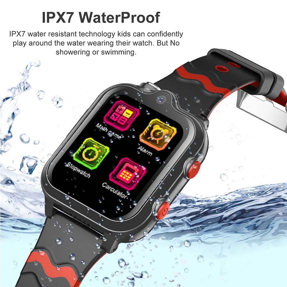 4G GPS Waterproof Kids Smart Watch 2025