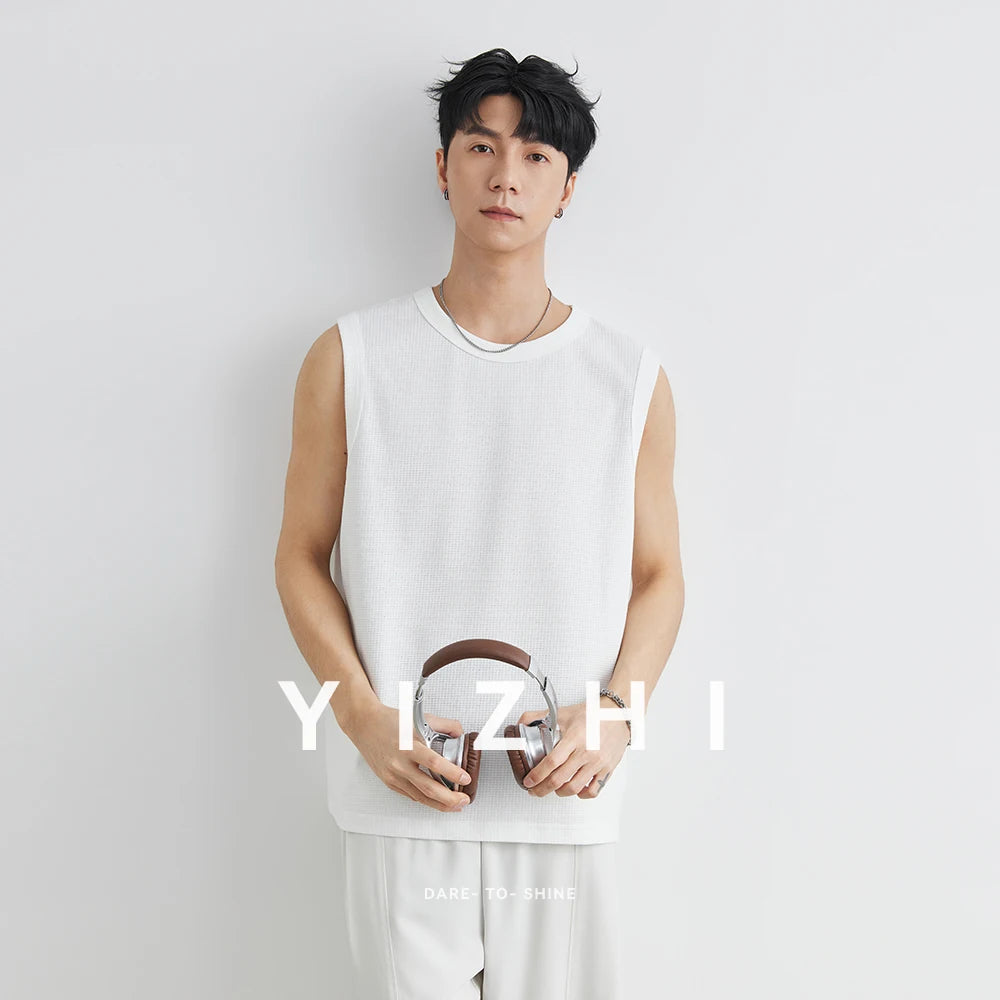 Áo Thun Nam Mùa Hè Thoáng Khí Tập Gym Không Tay