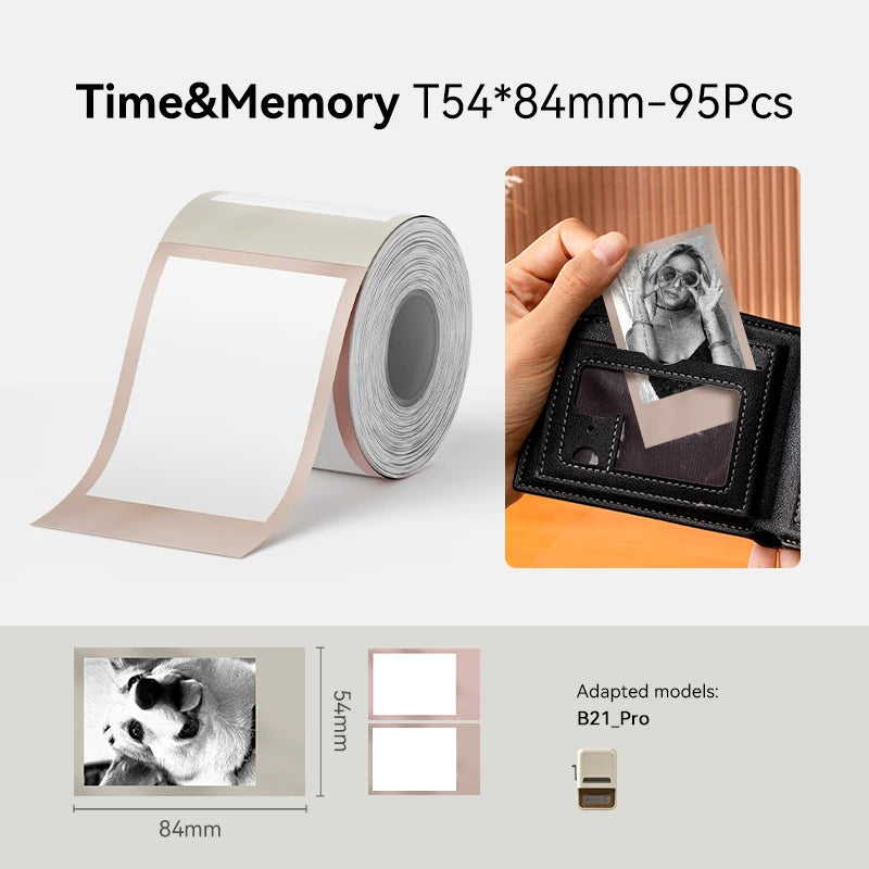Máy in ảnh nhiệt NiiMbot B21 Pro 300DPI dán thẻ - Daisan Mart