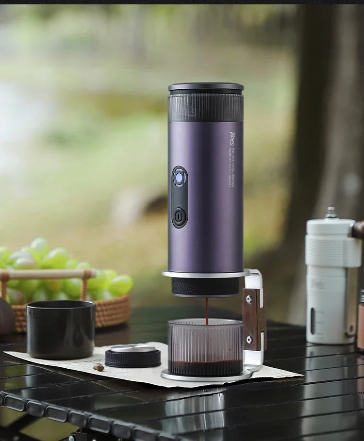 Bincoo Portable Electric Espresso Coffee Maker for Camping Wireless Heating Concentrated Extraction Coffee Machine Red Dot Award - Daisan Mart