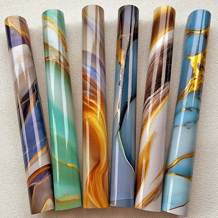 PVC Self-Adhesive Stone Pattern Wallpaper for Kitchen Decoration