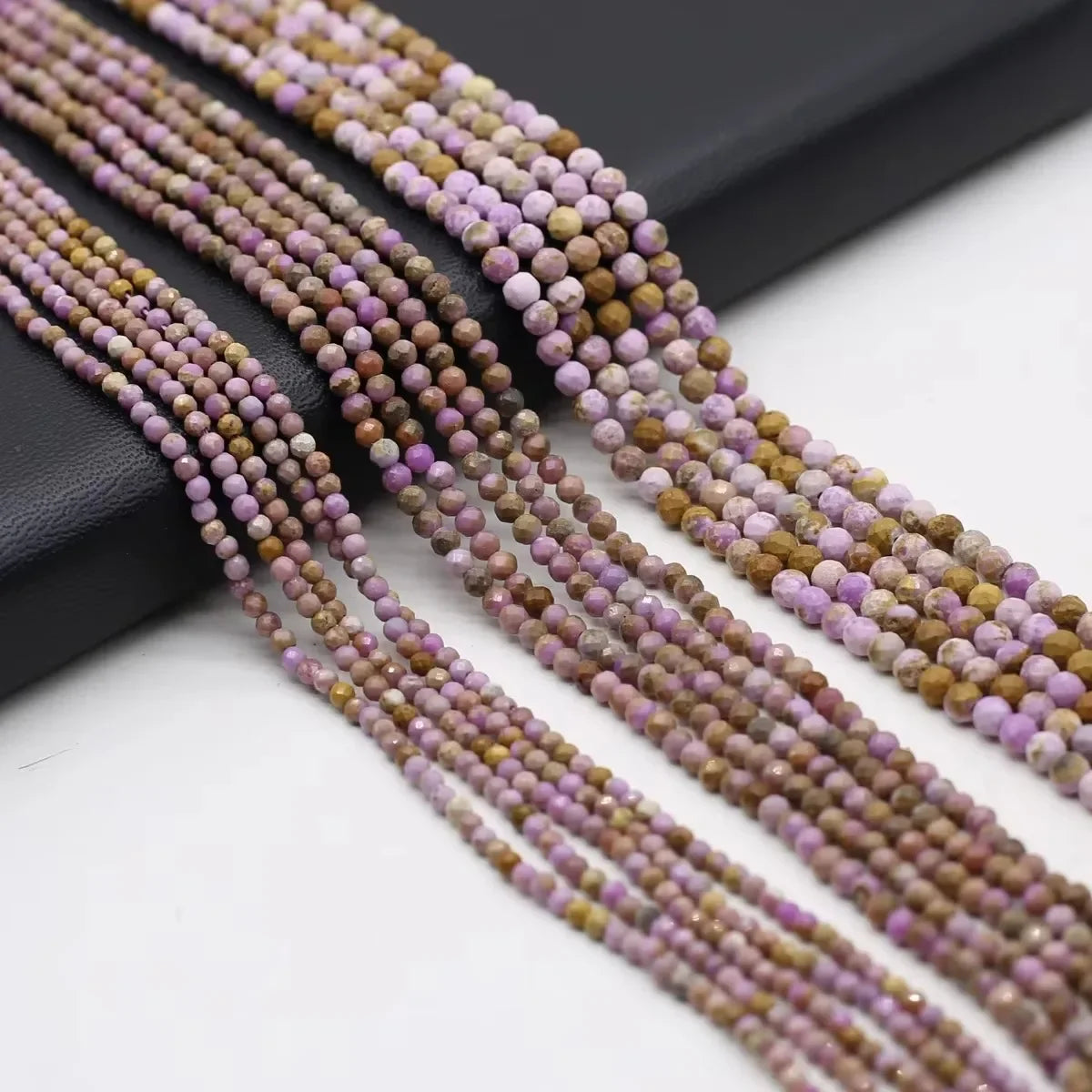 2/3/4mm multi-colored natural stone beads for jewelry