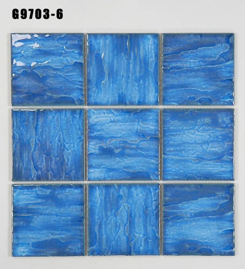 97x97mm Porcelain Mosaic Tiles for Kitchen and Bathroom Decoration