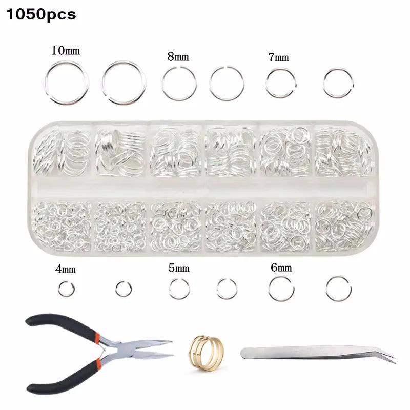 Full Jewelry Making Tool Kit: Wire, Charms, Pliers