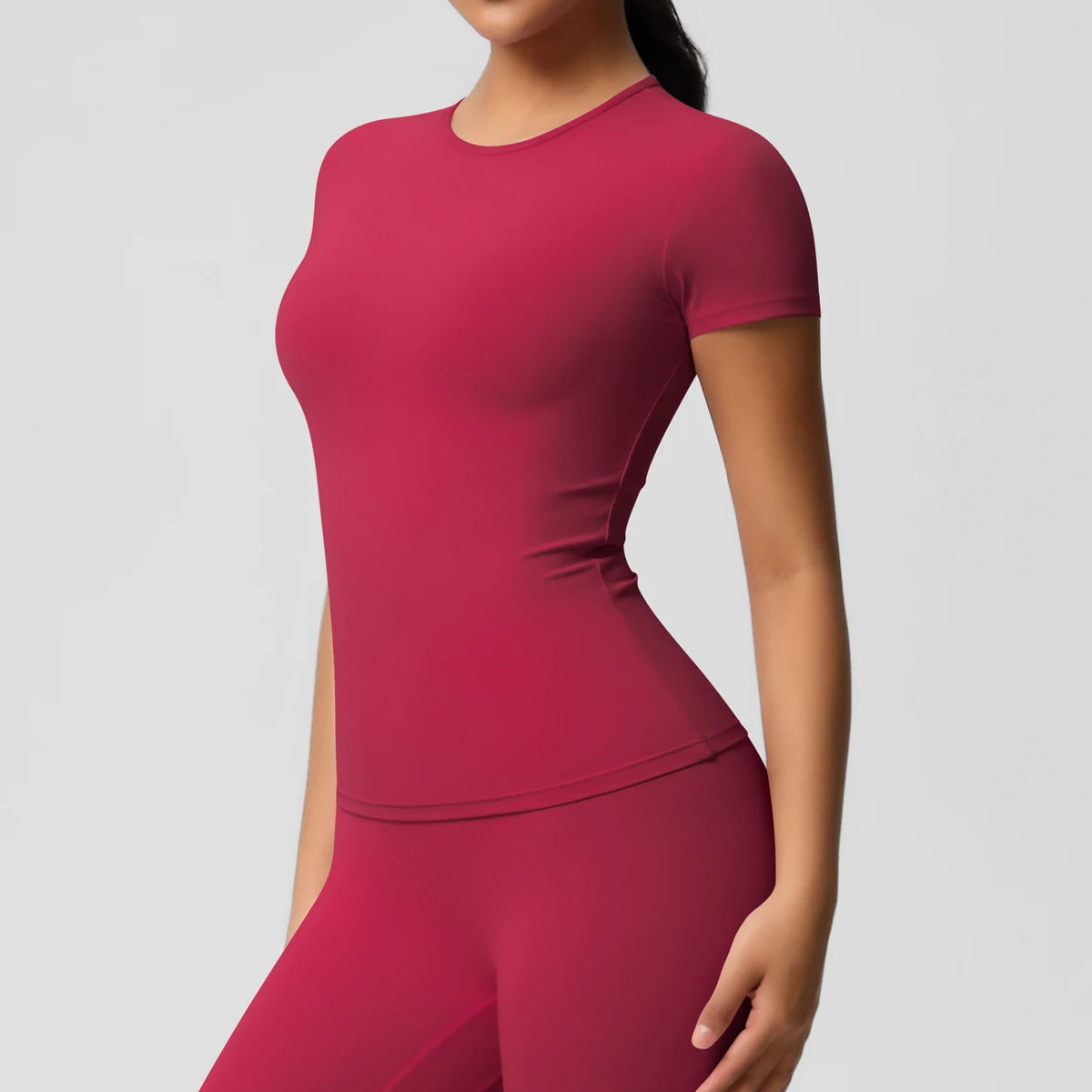 Áo Tập Gym Nữ Co Giãn Thoáng Khí Dry Fit Thể Thao - Daisan Mart