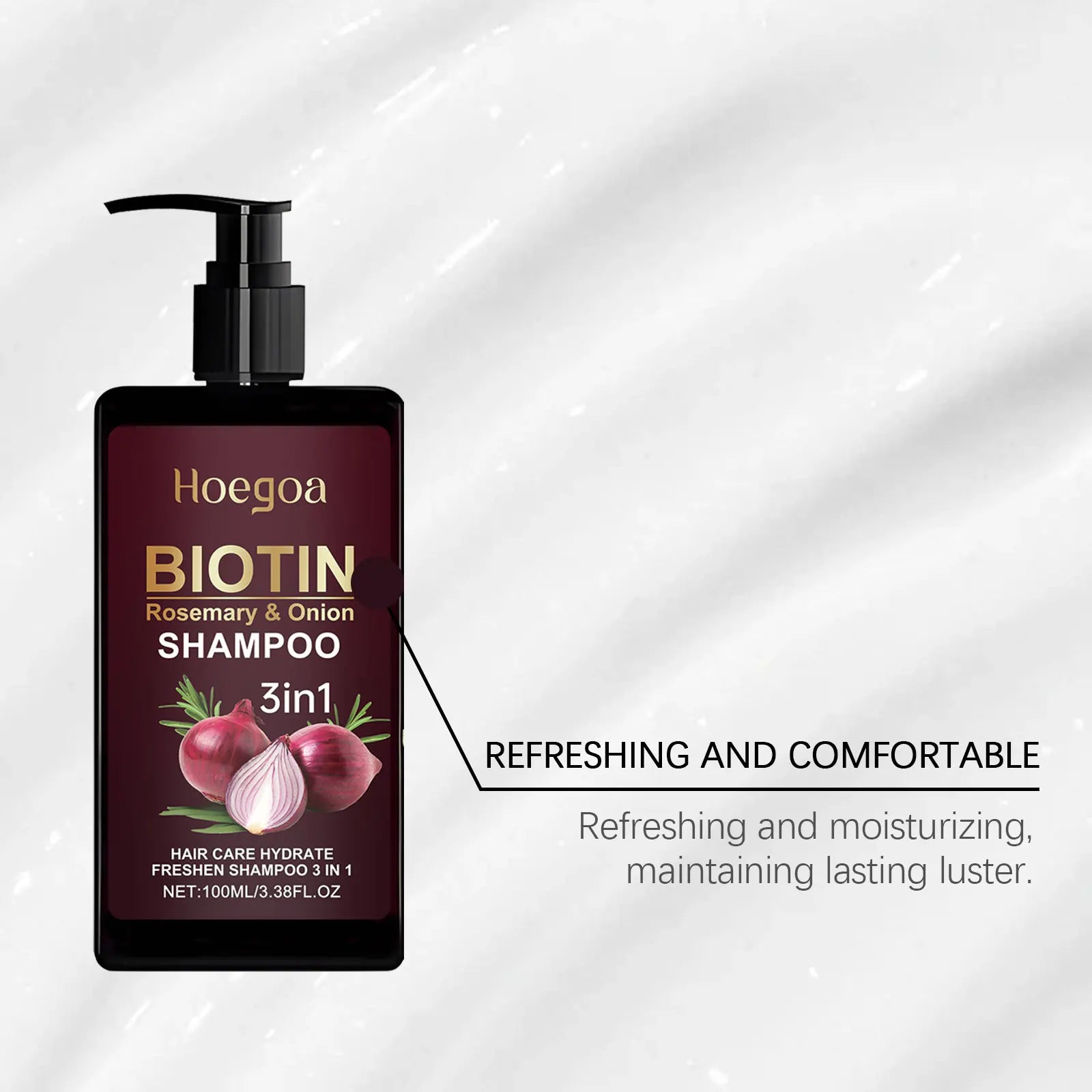 Dầu Gội Hành Đỏ - Ngăn Rụng, Phục Hồi & Dưỡng Tóc