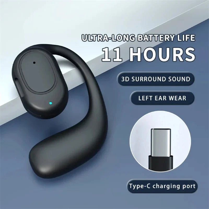 Bluetooth Bone Conduction Noise Cancelling Wireless Headphones