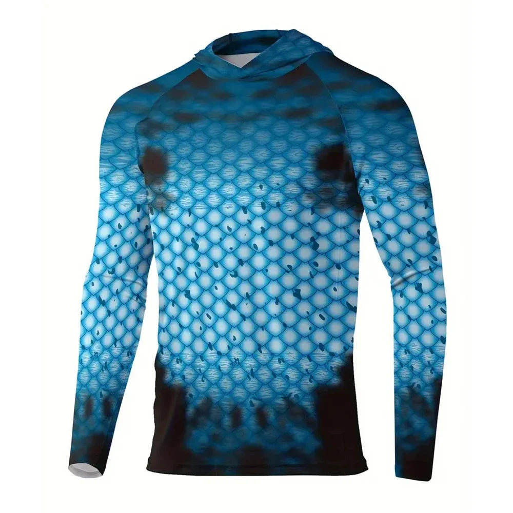 2025 Men's Sun Protection Shirt UPF 50+ Cool 4XL