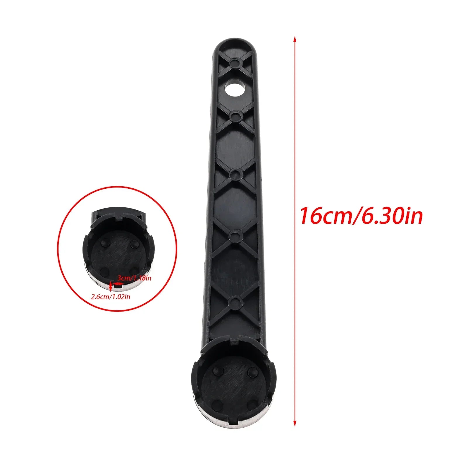 6-Groove 8-Groove Boat Raft Air Valve Wrench Spanner Tightening Tool for Inflatable Boat SRaft Airbed SUP Dinghy Kayak Canoe 1pc