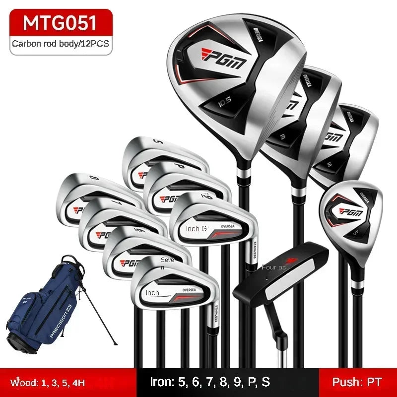 PGM Men's Golf Club Set Complete For Beginners