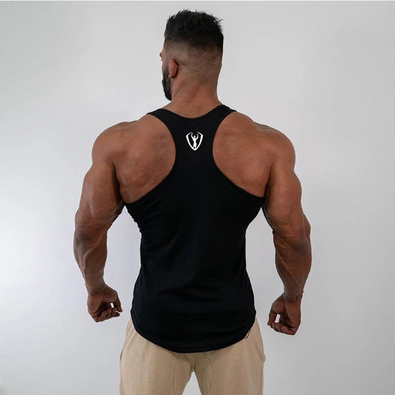 Áo Ba Lỗ Thể Hình Nam - Gym Cotton Không Tay - Daisan Mart