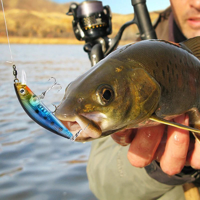 Bộ Cần Câu Cá Du Lịch 1.8M Kèm Máy & Mồi Lure