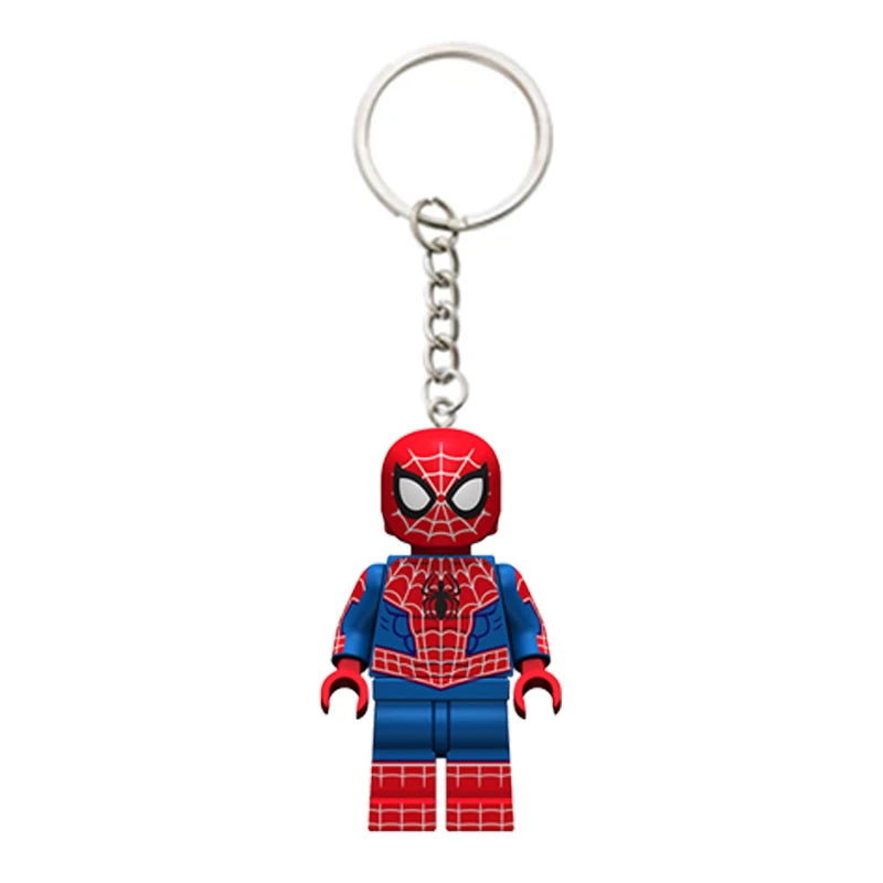 Lego Spider-Man Miles &amp; Gwen Cute Bag Keychain