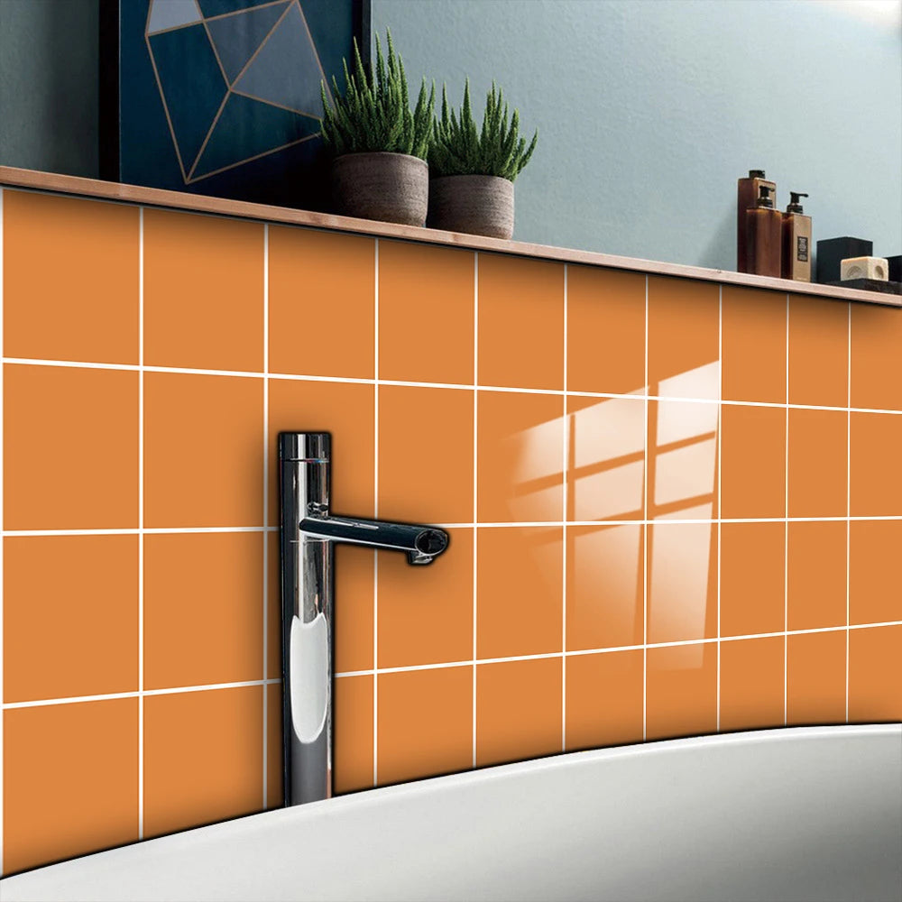 10 pieces of waterproof turquoise wall tiles