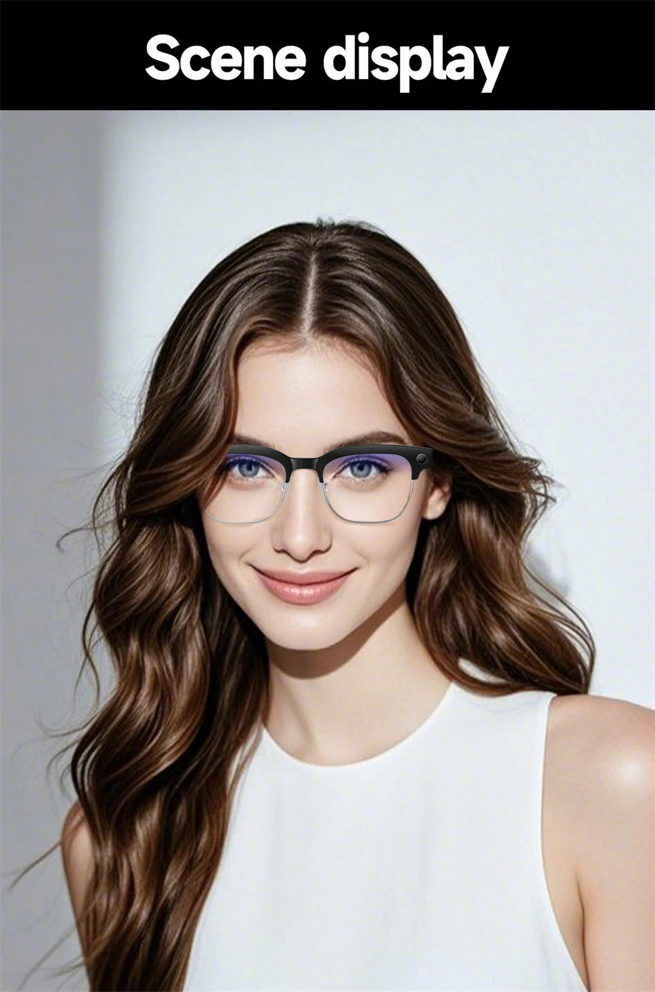 LIGE 4K AI Smart Glasses - Photography, Calling, Entertainment