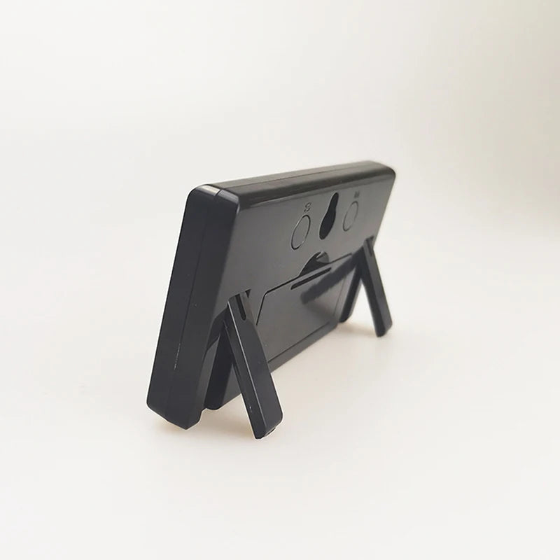 Đồng Hồ Bàn Mini LCD Để Bàn Treo Tường Pin AG10