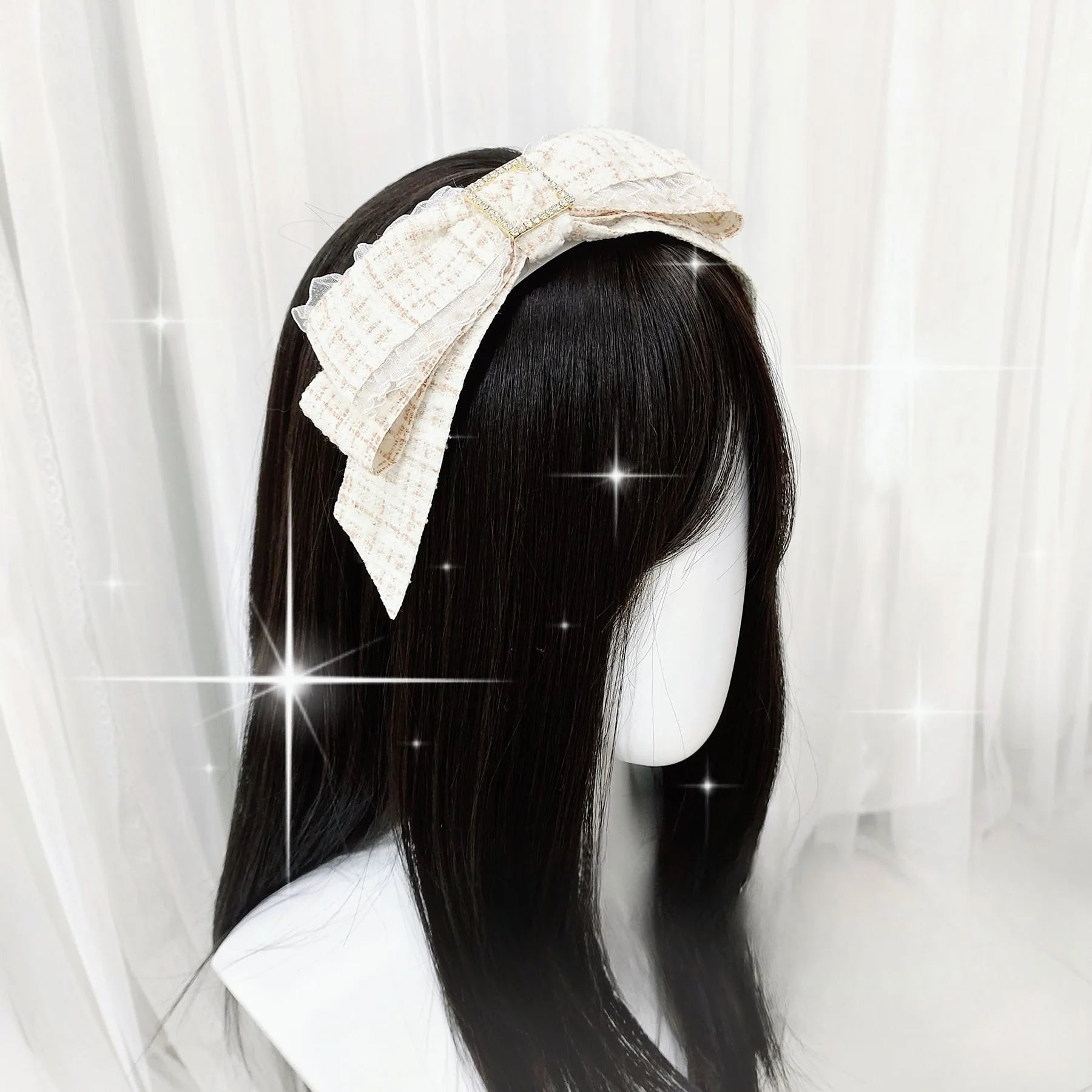 Vòng Đầu Chim Ngàn Ô - Phụ Kiện Tóc Kawaii Y2K