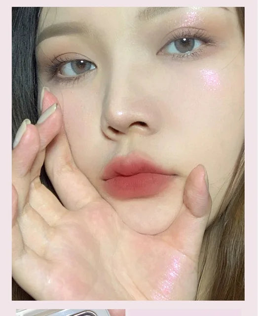 GOGOTALES Single Highlight Contour Pearl Chameleon Highgloss Brightening Longlasting Easy Repair Volume Flash Powder Face Makeup