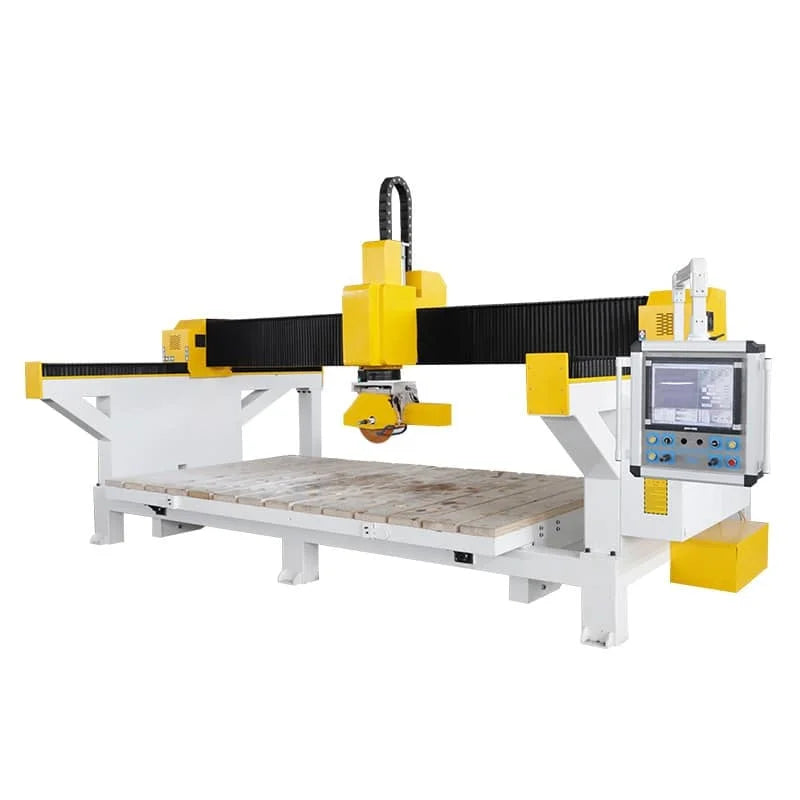 Máy Cắt Đá CNC 3-5 Trục Xoay 45/90 Độ Igoldencnc - Daisan Mart