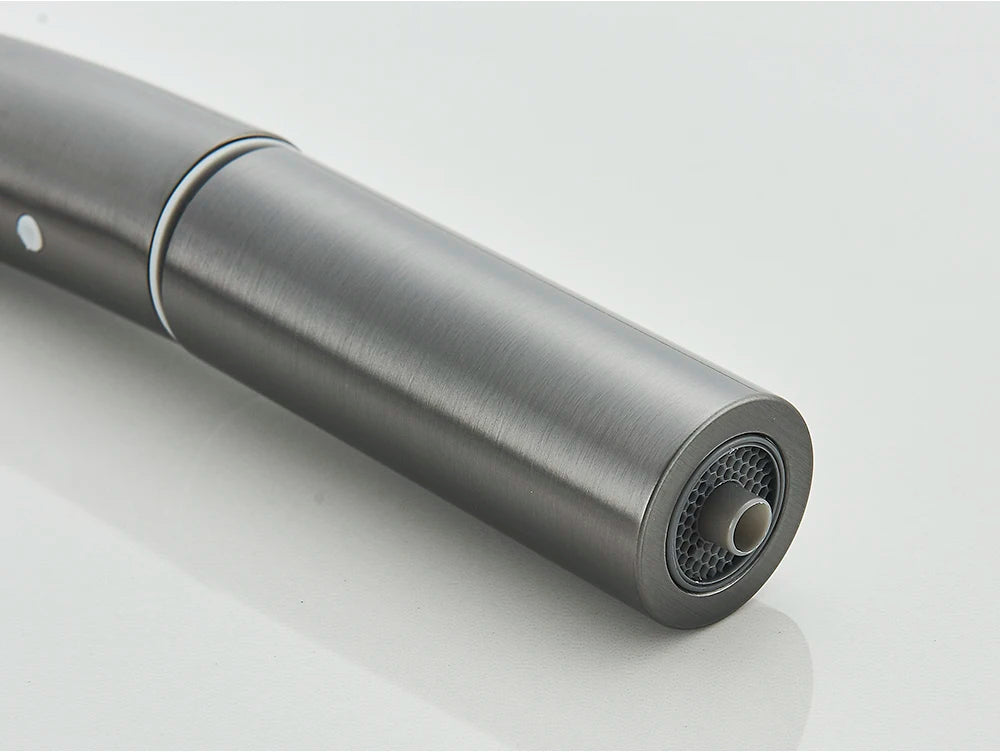 High-end Gold-Plated Kitchen Faucet with 2 Swivel Heads