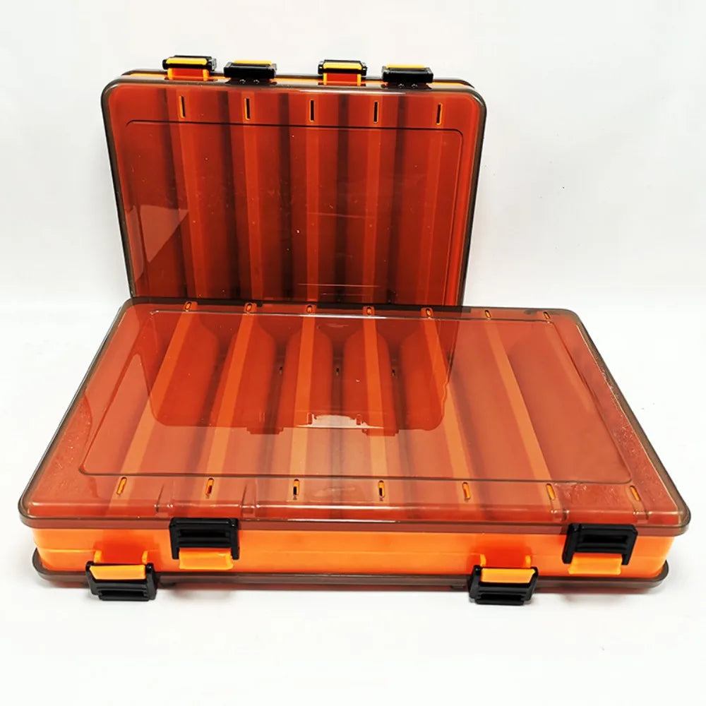 Hộp Mồi Câu Hai Mặt Di Động Đựng Đồ Câu Cá