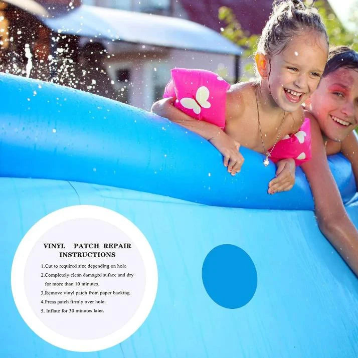 Bộ Sửa Chữa Hồ Bơi - Miếng Dán PVC Tự Dính 5/10 cái