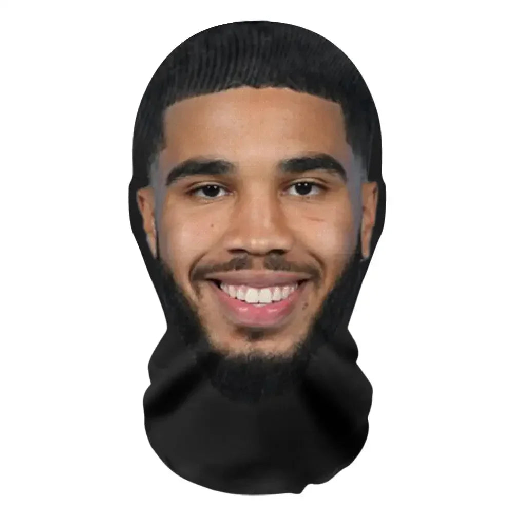 Mặt Nạ Đen 3D Lưới Thoáng Khí Trùm Đầu Cosplay