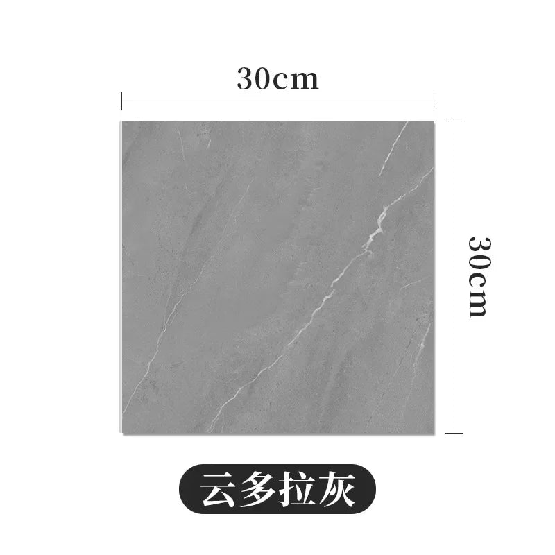 30*30CM Ins Modern European Style Simulation Tile Wall Sticker Waterproof Moisture-proof Bathroom Toilet Kitchen Wall Decoration
