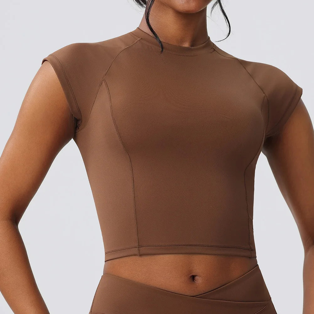 Áo Thể Thao Nữ Co Giãn Tập Gym Yoga Chạy Bộ XP199 - Daisan Mart