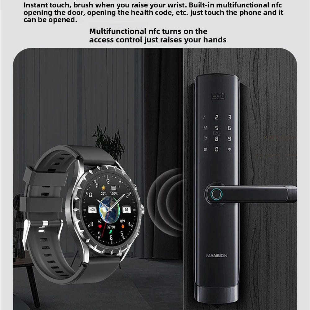 Đồng Hồ Thông Minh 1.45 Thể Thao, Gọi Bluetooth, NFC