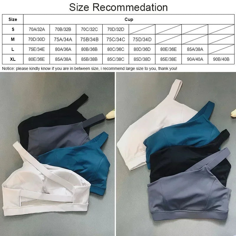 Cloud Hide Sexy Backless Women's Sports Bra for Gym Yoga