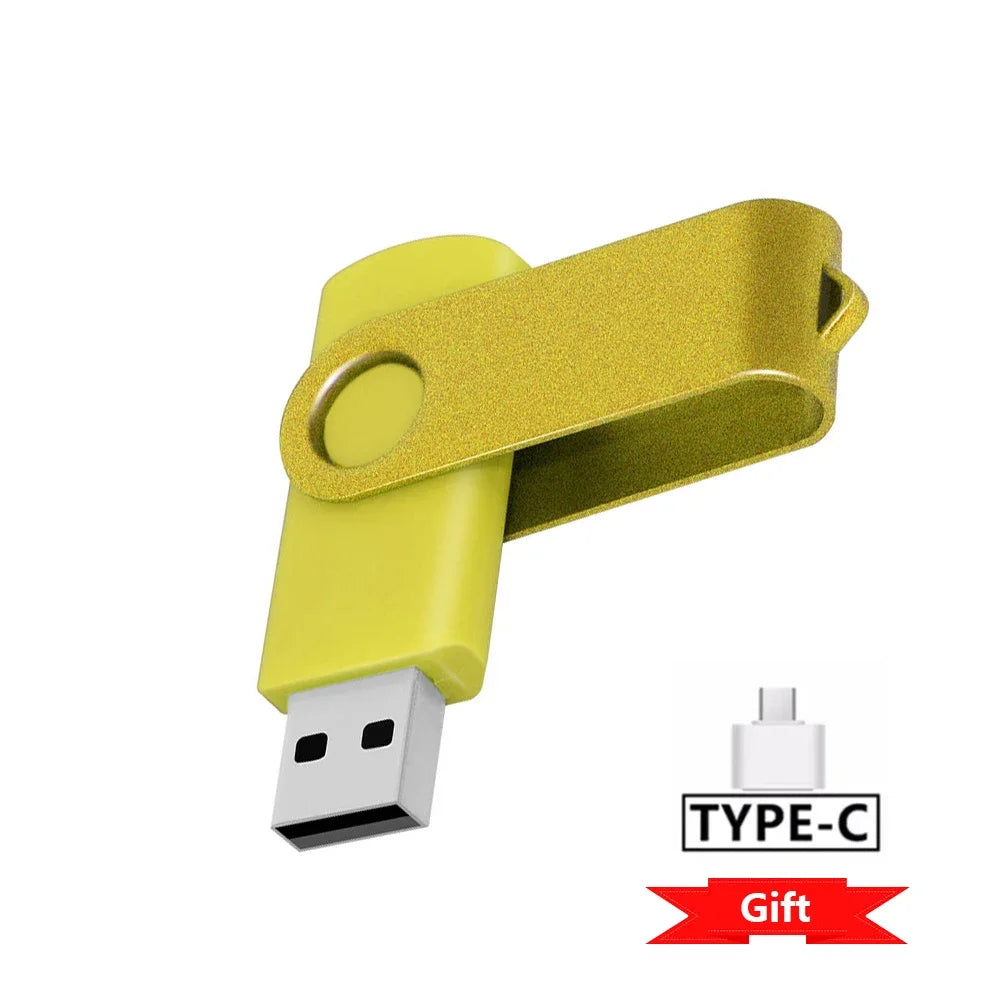 USB 2.0 Tốc Độ Cao - Bút Lưu Trữ 8GB-64GB Kèm Adapter