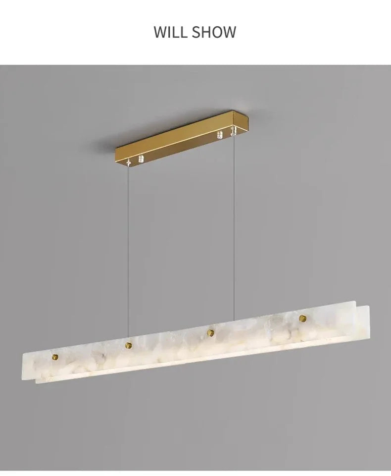 Modern Luxury LED Marble Ceiling Lamp