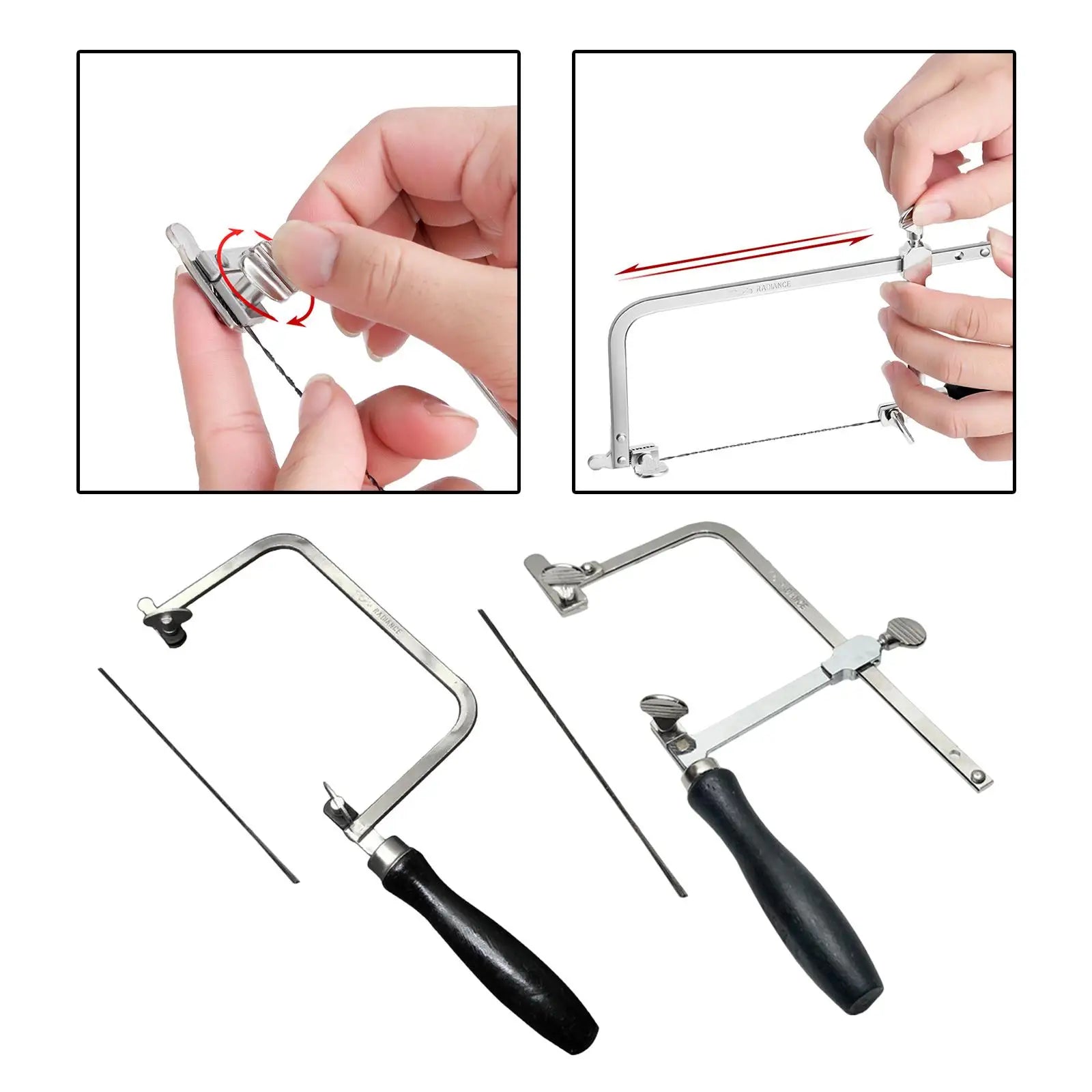 Cưa Xinh: Bộ Dụng Cụ Làm Trang Sức & Điêu Khắc 12 Lưỡi